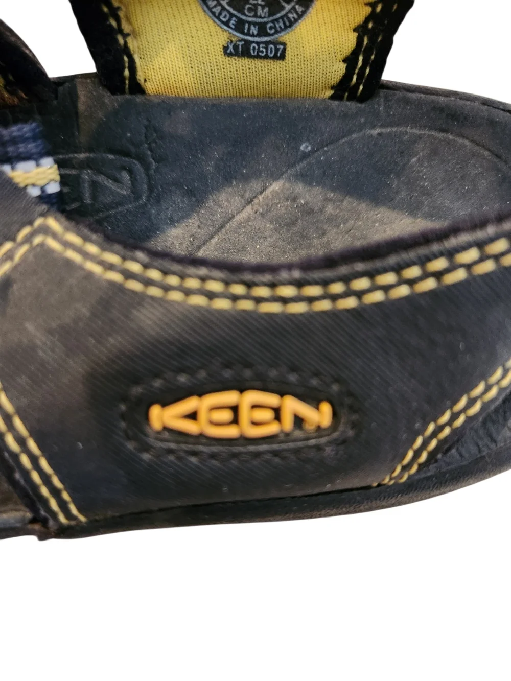 Keen Kids Newport H2 Waterproof Sport Sandal Black/Keen Yellow Size 4 Durable